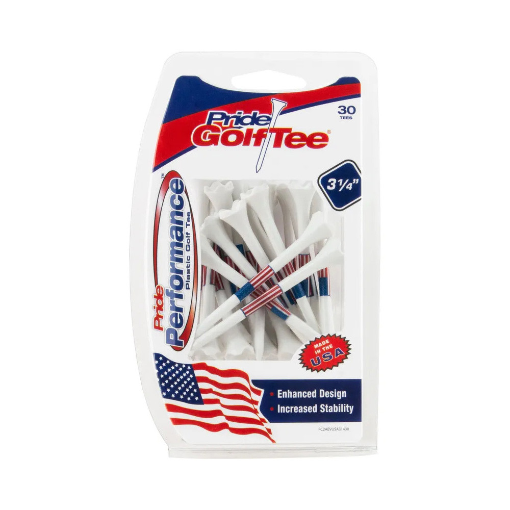 Pride Sports Evolution Plastic Golf Tees - Maple Hill Golf